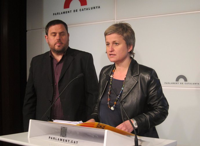Oriol Junqueras Y Anna Simó (ERC)