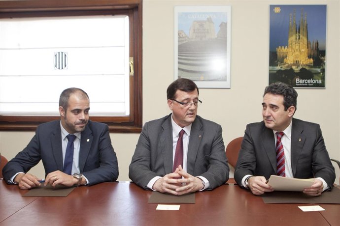 Miquel Buch, Francesc Xavier Mena Y Manel Bustos