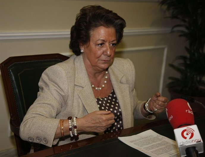 Barberá En Su Comparecencia Ante Los Medios 