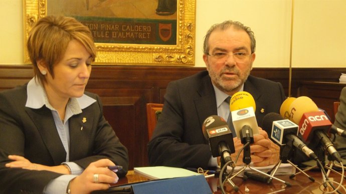 El Presidente De La Diputación De Lleida, Joan Reñé