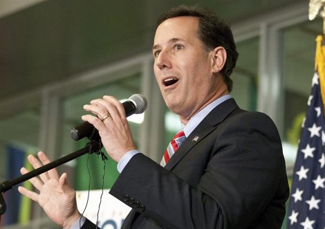 Exsenador Rick Santorum, Candidato Republicano A La Casa Blanca