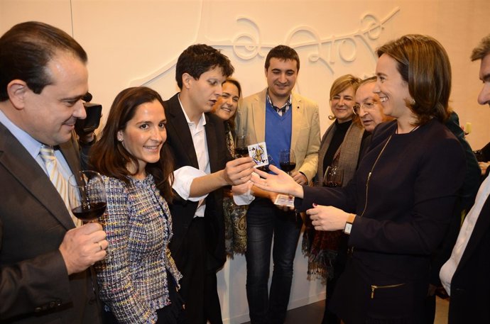 Cuca Gamarra y Mónica Figuerola, junto a otras personalidades, hoy en FITUR