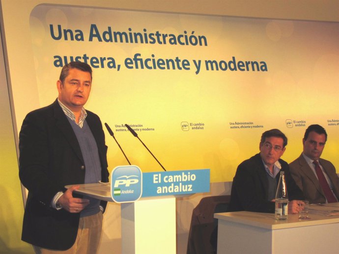 El Secretario General Del PP-A, Antonio Sanz