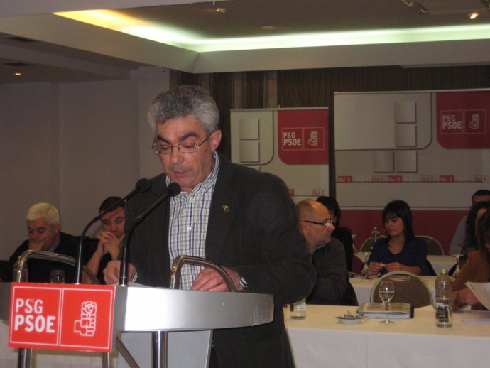Raúl Fernández En El Congreso Provincial Extraordinario Del PSOE De Ourense