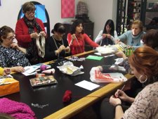 Actividad 'Tejiendo Lecturas' En Fraga (Huesca)