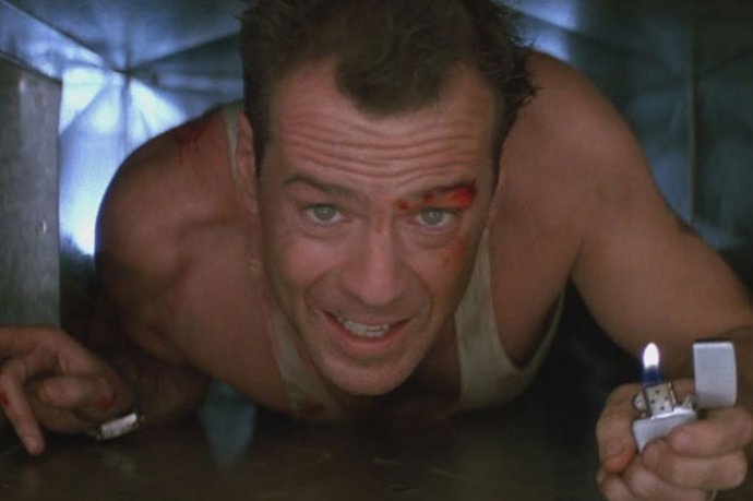 Bruce Willis En 'La Jungla De Cristal'