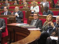 Artur Mas, En El Pleno Del Parlament
