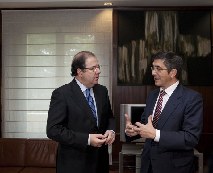 Herrera Y López Se Reúnen Antes De Firmar Un Convenio De Colaboración