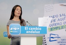 La Portavoz Del PP-A, Rosario Soto, Hoy En Rueda De Prensa