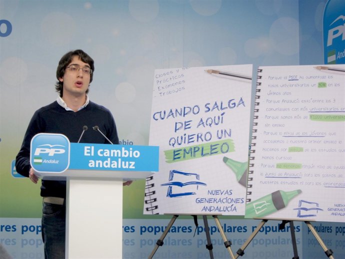 El Presidente De Nuevas Generaciones, Luis Paniagua