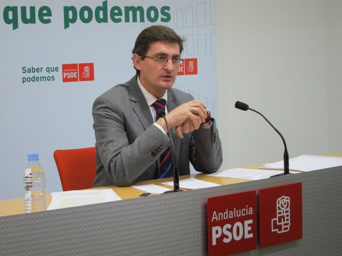 Sánchez Teruel, En Rueda De Prensa Tras El Congreso Para Elegir Delegados