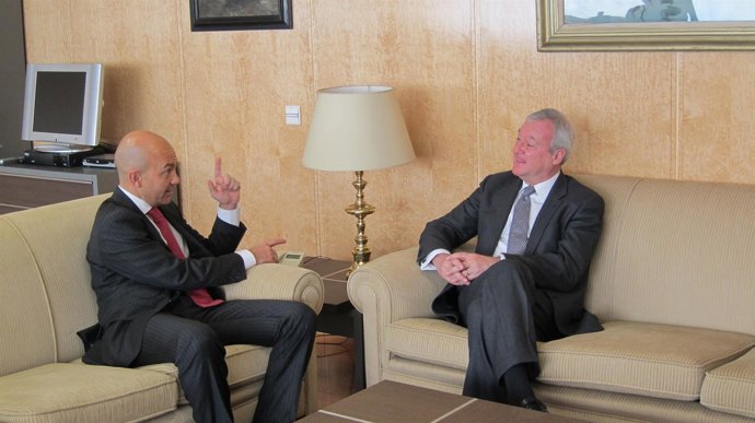 Valcárcel Con El Secretario De Estado De Fomento