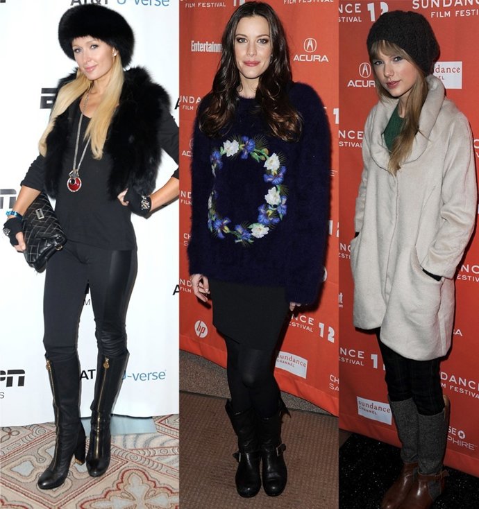 Montaje De Paris Hilton, Liv Tyler Y Taylor Swift 