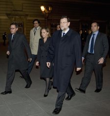 Mariano Rajoy Acude Al Funeral De Fraga En Madrid