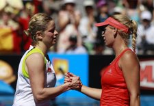 Clijsters Saluda A Wozniacki Tras Derrotarla En Cuartos De Australia