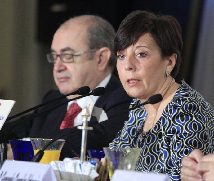 Presidenta De La APM, Carmen Del Riego