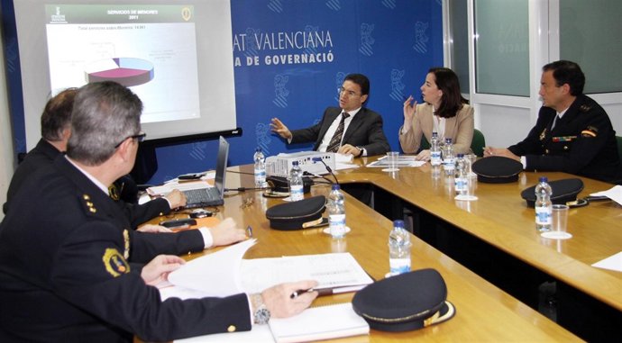 El Conseller De Gobernación, Serafín Castellano, Presenta Memoria De La Policía