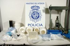 Cocaína Incautada Por La Policía Nacional
