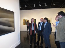 Navarro, Abad, Vadillo Y Cerdá En La Exposición En La Sala CAI Luzán