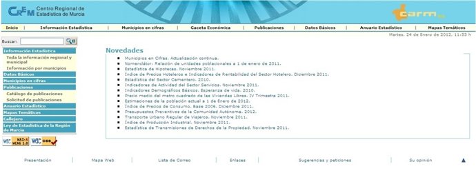 Portal Regional Del Centro De Estadística De La Región De Murcia