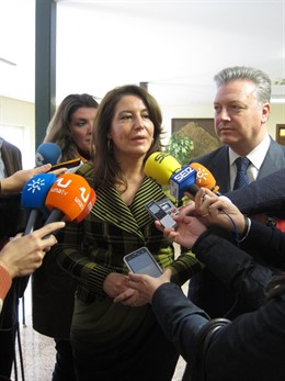 La Delegada Del Gobierno En Andalucía, Carmen Crespo