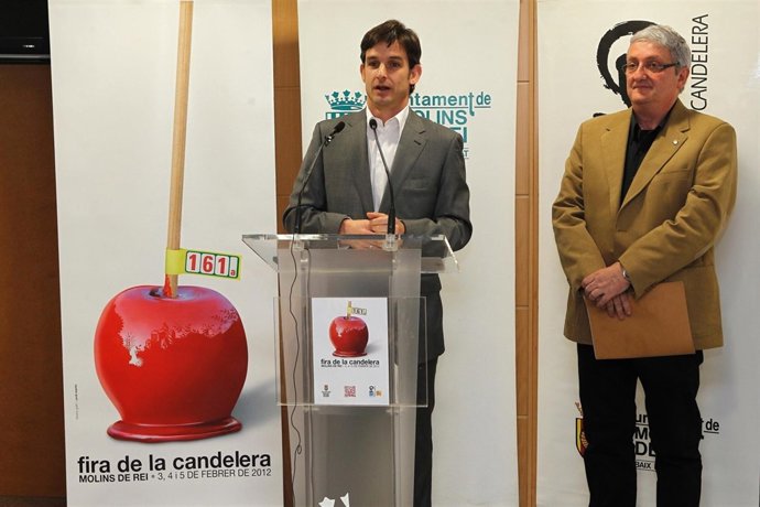 El Alcalde De Molins, Xavi Paz, Y El Concejal Joaquim Martí