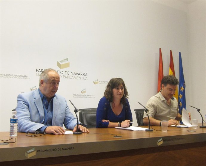 Fernando Ibilcieta, Garazi Urrestarazu Y Bikendi Barea (Bildu).