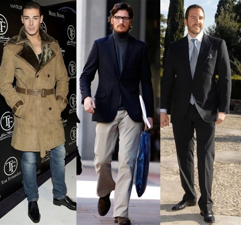 Montaje De Jacobo Osots, Luis Medina Y Borja Thyssen 