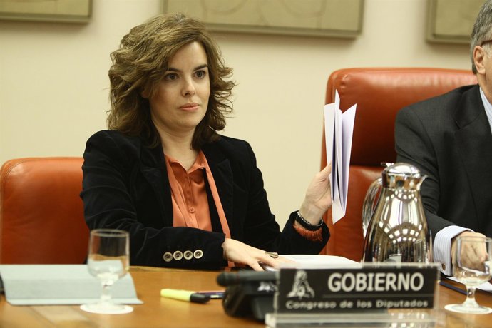 La Vicepresidenta Del Gobierno, Soraya Sáenz De Santamaría
