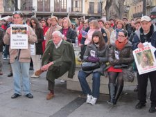 Un Momento De La Manifestación En Toledo