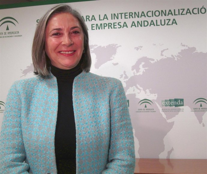 La Directora General De Extenda, Teresa Sáez, Hoy En Sevilla.