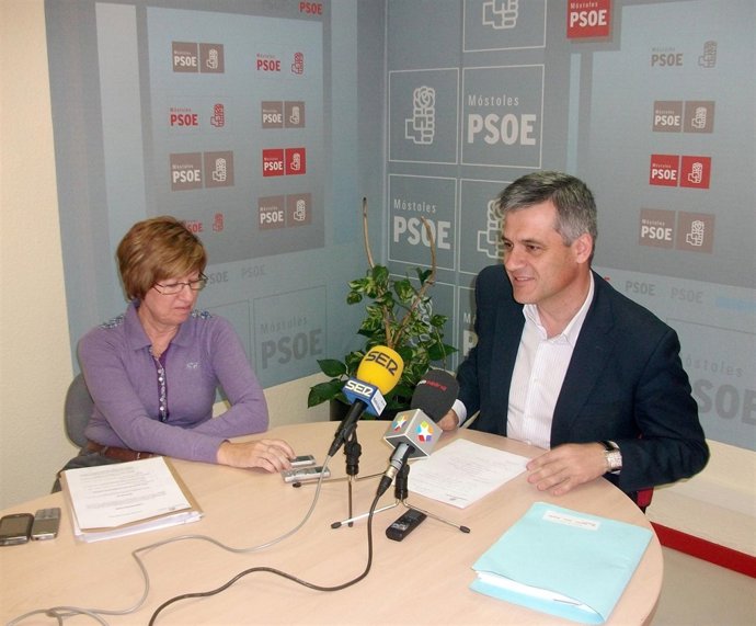 David Lucas Portavoz Del PSOE En Móstoles