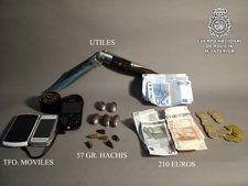 Efectos Intervenidos Por La Policía En El Puerto 