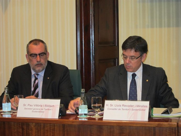 Lluís Recoder, En Una Comparecencia En El Parlament