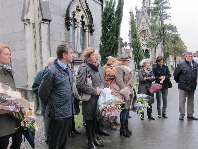 Familiares De Gregorio Ordoñez Y Miembros Del PP