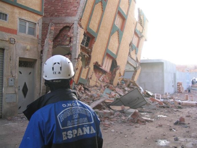La ONG Bomberos En Acción En Un Terremoto En Marruecos