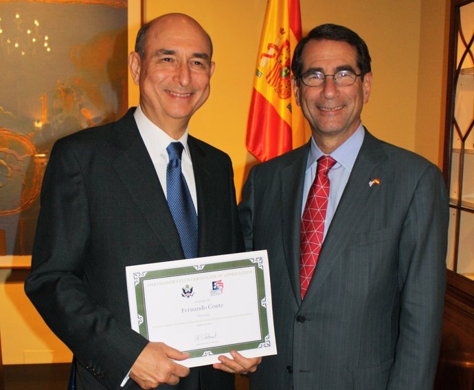 Fernando Conte, Presidente De Orizonia, Recoge El Premio