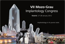 Cartel De Las 'Jornadas De Actualización En Implantología'.