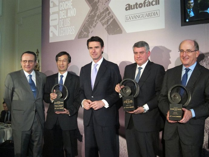 José Manuel Soria En El Premio Coche Del Año De Los Lectores Prensa Ibérica
