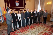 PAZO DE RAXOI 13,00 h.- O titular da Xunta de Galicia, Alberto Núñez Feijóo, pre