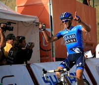 Ciclismo.- Contador: "Ha sido una victoria bastante inesperada"