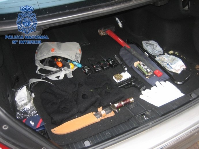 Material Usado En Los Robos