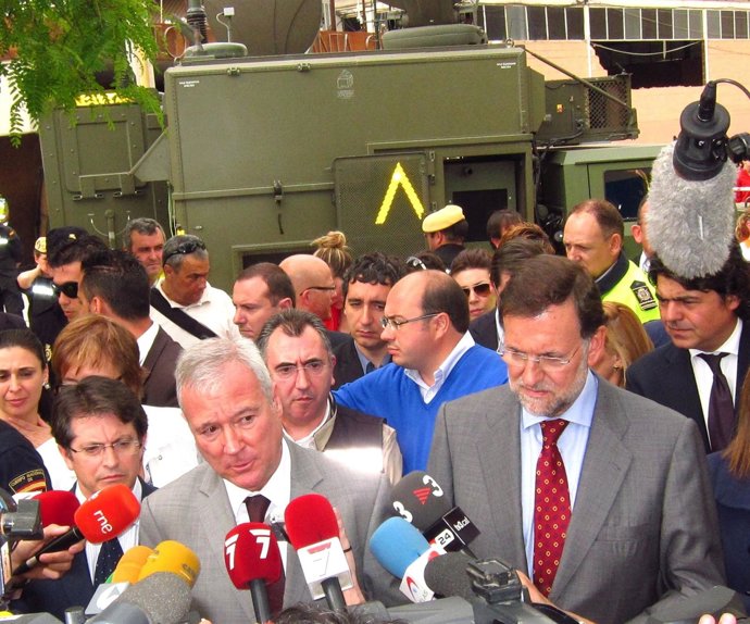 Jódar, Valcárcel Y Rajoy