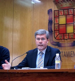 El Alcalde De Jaén, José Enrique Fernández De Moya, En Rueda De Prensa.