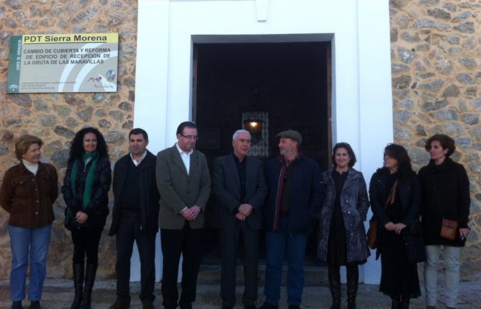 El Consejero De Turismo, Luciano Alonso, Visita Aracena. 