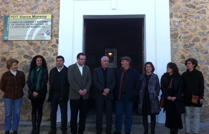 El Consejero De Turismo, Luciano Alonso, Visita Aracena. 