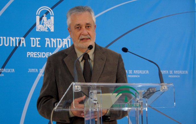 El Presidente De La Junta De Andalucía, José Antonio Griñán
