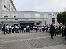 Trabajadores De La Xunta Se Concentran En San Caetano