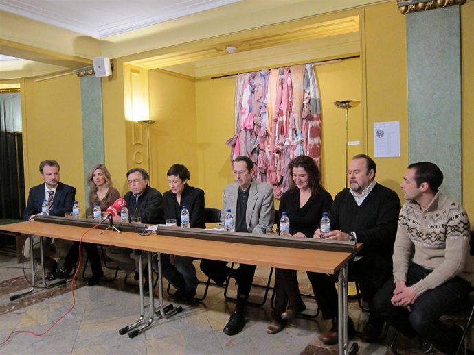 Presentación De La Zarzuela 'Luisa Fernanda' En El Teatro Gayarre.