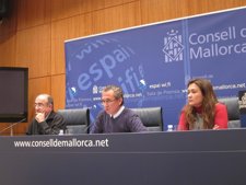 Antoni Alemnay, Jaume Garau Y Mercedes Garrido.